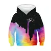 Men's Hoodies Children's Hoodie 2023 Starry Sky Milk Cup Digital Printing Casual Fashion Hooded Sweatshirt