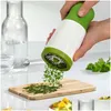 Mills Fruit Vegetable Cutter Garlic Press Herb Grinder Spice Mill Parsley Shredder Chopper Kitchen Accessories Drop Delivery Home Ga Dhe2O