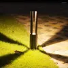 Açık su geçirmez çim lambaları modern minimalist manzara ışık villa bahçesi 110V 220V Cob Led Alüminyum Sokak Sütü Ligh