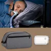 립글로스 여행 가방 | CPAP 기계 전원 공급 장치를위한 인공 호흡기 저장 보호 핸드백을 두껍게합니다. 얼굴 덮개 헤드 기어 튜브 및