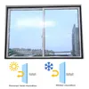 Autocollants de fenêtre TPU chaud Film décoratif personnalisé hiver rideau d'intérieur coupe-vent économie d'énergie