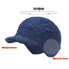 Berets Men Dames Winddicht Dikke Warm Fleece Beanies Hat Oor Cover Cap Protector Earmuffs