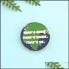 Pinos broches da moda amor amor da terra que aqui casa personalidade garotas meninos bolsas de casaco pin decoração jóias de entrega de jóias otvrs