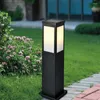 Post Lawn Light E27 Villa Garden Landschap Pilaar Outdoor Courtyard Solar Bollards Patio Pathway Lights