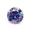 Inne 13ct zmienione niebieski kolor VVS okrągłe moissanite luźne kamienie synteza szlachetna dla DIY biżuterię pierścień biżuterii Przełęcz