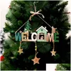 Christmas Decorations Diy Wooden Wind Chimes String Listing Welcome To House Number Creative Store Instructions Drop Delivery Home G Dh1X5