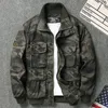 Men's Jackets Camouflage Jacket Men's Military Tactical Combat And Coat Thicken Fleece Warm Cotton Wear-resistant Outwear