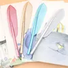 Cute Extra Large Feather Gel Pen School Writing Stationery Luxury Office Decoration Beautiful