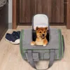 犬のカーシートは、取り外し可能なソフトマットレスとショルダーストラップ猫の屋外アクティビティを備えたペットハンドバッグキャリアをカバーしています