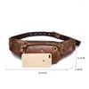 Waist Bags Wen Gebuine Leather Bag Large Fanny Pack Multifunctional Shoulder Chest Fashion Phone Belt Vintage Purse Pouch