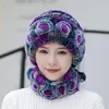 Berets Headwear 1 Set Practical Dispel Cold Winter Hat Scarf Regular Fit Cap Thick For Outdoor