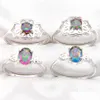 10 Pcs Rainbow Mystic Topaz Gems 925 Sterling Sier Ring Pour Femmes Mariage Engagemet Party Bijoux Américain Australie Dh7Un