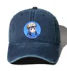 Berets Cartoon Denim Baseball Cap Men Women Cowboy Bone Summer Autumn Hip Hop For Anime A Place Further Than The Univers