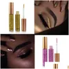 Eyeliner handaiyan 12 kleur glitter vloeibare glans gemakkelijk te dragen langdurige professionele make -up eyeliners drop levering gezondheid schoonheid dhnt6