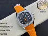 ZF Factory producerar Sports Leisure Mens Watch CH28-520 Integrerad mekanisk r￶relse 42mm storlek Sapphire Glass Rubber Watch Band 50m vattent￤t Montre de Luxe