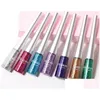 Eyeliner Cmaadu Glitter 16 Colors Dazzling Sequin Burst Easy To Wear Longlasting Fast Dry Makeup Liquid Eye Liner Drop Delivery Heal Dh7Z6