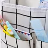 Storage Boxes Fabric Hanging Bag Student Dormitory Wall Kitchen Door Back Shelf Small Cloth