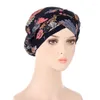 Ropa de ropa de ropa étnica Capazón africano Africano Accesorios para el cabello turbante Fashion Women Bandanas trenzadas Flower Bandanas