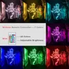 Nachtlichten Genshin Impact Naganohara Yoimiya 3d Light Anime Figuurlamp voor kindercadeau Slaapkamer LED Decoratief bed