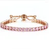 Bangle Sale 10 Color Fashion Jewelry Push-PULL Crystal Charm Charm Crystals من Austrian for Women's Gift