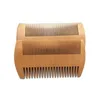 Other Household Sundries Wooden Double Sided Hair Comb Super Narrow Thick Wood Beard Combs Hairdressing Styling Brush Health Care Pe Dhqrz