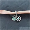 Argent massif 925 Sterling Sier Dangle Charm Perle Convient aux bracelets de bijoux de style européen 11 D3 Drop Delivery Dhnau