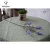 Düğün Çiçekleri İpek Lavenders Yapay 12 Baş Romantik Provence Mor Şube Lavanta Ev Masa Dekoru Sahte