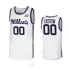 NCAA Custom Kansas State Wildcats Baloncesto Jersey 13 Mark Smith 23 Jordon Brooks 25 Ismael Massoud 32 Logan Landers Markquis Nowell Maximus Edwards 3 Selton Miguel