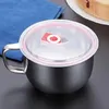 Bowls European Style Universal Multi-functional Dorm Noodle Rice Bowl BPA Free Mixing Heat-resistant Cooking Utensils