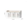 زجاجات التخزين 045 Simple Spice Rack Kitchen Three Big Six Small Compartment Searning Box Contiment Att