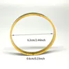 Pulseira de pulseira 4pcs pulseira árabe de cor de ouro para mulheres/meninas Oriente Médio Dubai Banglesbracelet Jóias da África da África Etiópia