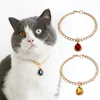 Dog Collars Charm Pet Necklace Heart Gem Cat Collar Chain For & Jewelry Holiday Decoration