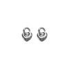 Hoop Earrings Korean Design Punk Love Heart Earring For Women Girls Fashion Party Wedding Trendy Jewelry Gift Eh1997