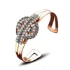 Классические ювелирные ювелирные изделия женские браслеты браслеты 18K золото регулируют цвет цвета Циркон творческий для женского ювелирного родов DHDXX