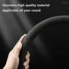 Steering Wheel Covers 38cm Alcantara Car Cover Hollow Pattern Universal Style Leather Material Non-slip Decorative