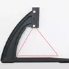 Stativ Justerbart stabilt hållbart montering Multi hålbord Top Steel Black Easy Install Home Triangle med skruvar TV -stativ Bas