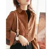 Women's Blouses 2023 Spring Autumn Women Blouse Korean Long Sleeve Womens Tops And Vintage Shirts Blusas Roupa Feminina X976