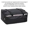 Storage Boxes 4-Layer Clothes Hanging Organizers Foldable Outdoor Mesh Bag Travel Doorback Clothing Camping Towel Package