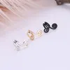 Brincos de costas apertando o feitiço Feitiço Clip vintage Acessórios de jóias punk Brincho para mulheres e homens no Boucle Oreille Femme Party