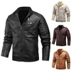 Jackets masculinos masculinos de moda e outono de lazer de lazer de bolso de bolso de zíper para o sobretudo masculino de snowboard