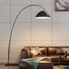 Floor Lamps Modern Fishing Lamp E27 Living Room Hall Bedroom El Background Wall Stand Baking Paint Iron Art Industrial