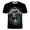 T-shirts pour hommes 2023 Marque Knight T-shirt 3D Informel Hip Hop Style Vêtements d'été