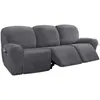 Chair Covers Cross -border All -inclusive Thick -headed Class Lounge Sofa Set Solid Color Massage Cover