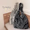 Avondtassen kawaii pluche tas vrouwen zachte imitatie lam haar handtassen voor grote capaciteit schoudervrouw hand shopper