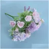 Decorative Flowers Wreaths Long Lasting Good Centerpiece Dining Table Fake Flower Plant Ornament Beautif Faux Mtipurpose For Drop Dhvuh