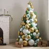 Decorações de Natal Tree Balloon Set Christmatree Ballon Natal Pingente Noel Orans Merry Dec for Home 2023 Happy Year