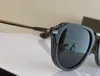 Havana Brown Shadod Pilot Sunglasses para homens de metal moldura de sol Gafas de sol UV400 Eyewear com caixa