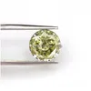 آخر 14ct Gold Green Color VVS1 Round Moissanite Stones Stones Pass Test Diamond GRA Gemstone for DIY Making آخرًا آخر DHWT6