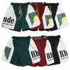 Rhude Panel Short Sunset Alphabet Print Color Contrast Shorts W8D0 142E