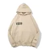 Ess varm hoody hooded hoodies designer mens kvinnor hög kvalitet streetwear pullover tröjor lösa jumper toppar klädstorlek s-xl